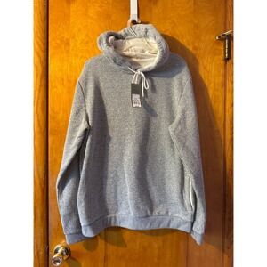 Men's Goodfellow & Co Gray Knit Hoodie Pullover Long Sleeve Casual